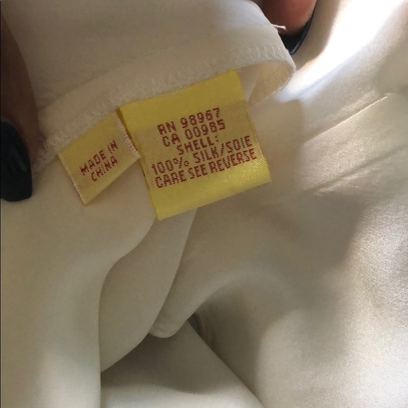 Beautiful ivory silk dress - Picture 6 of 7